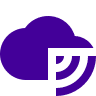 Cloud connectivity icon