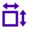 Dimensions icon