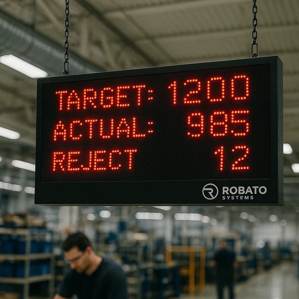 Multi-Machine Production Display