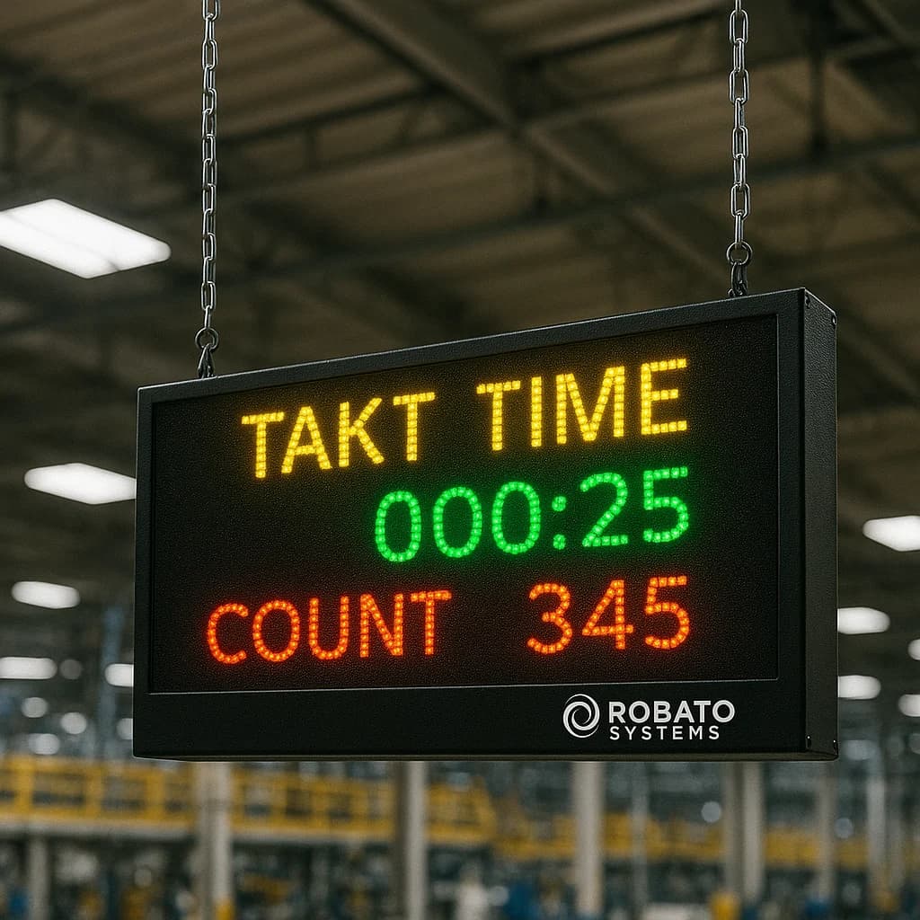 Production Counter Display