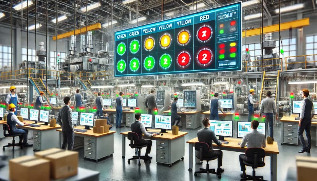 The Impact of Andon Board Displays on Enhancing Worker Training Programs
