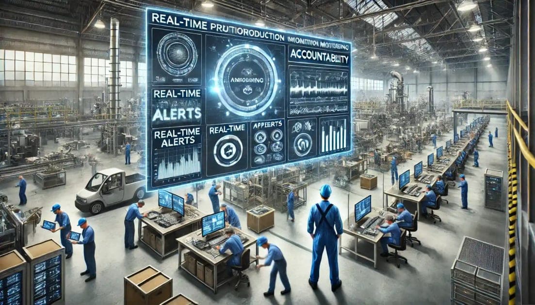 How Real-Time Production Monitoring Enhances Worker Accountability