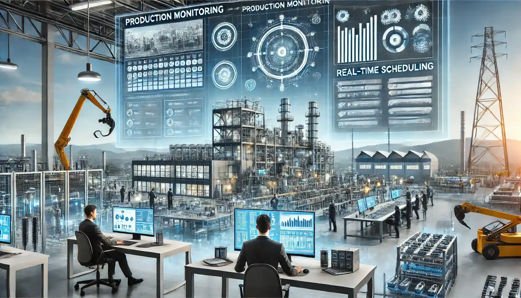 How Production Monitoring Improves Real-Time Production Scheduling	