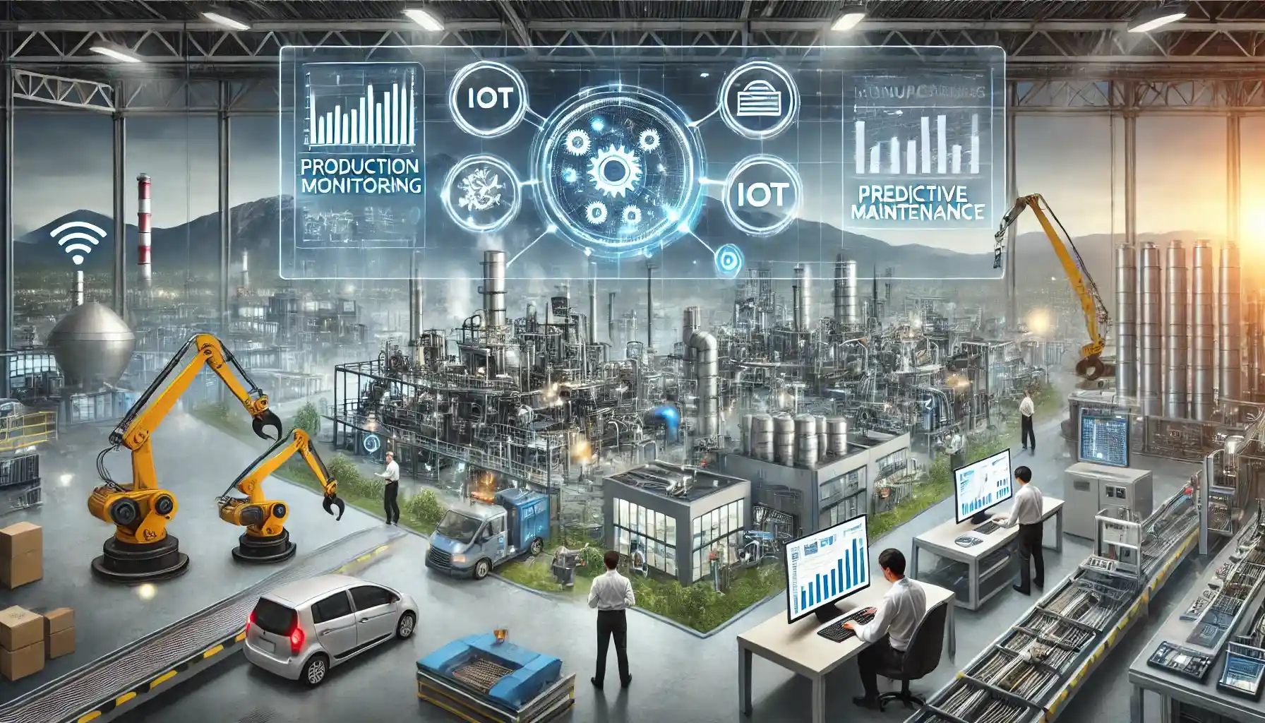 How Production Monitoring Solutions Support Industry 4.0 Initiatives	