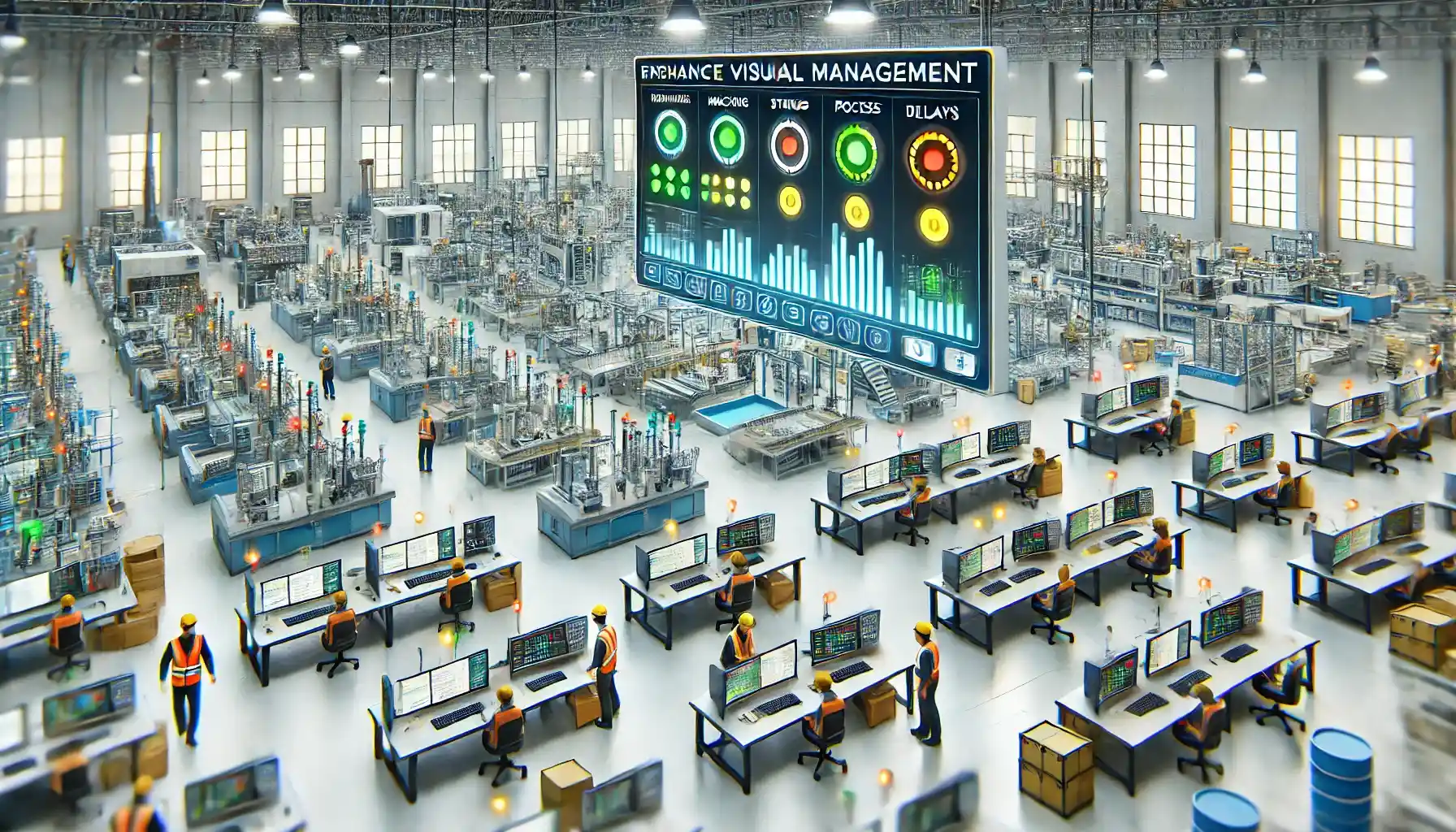 How Andon Displays Enhance Visual Management in Factories	