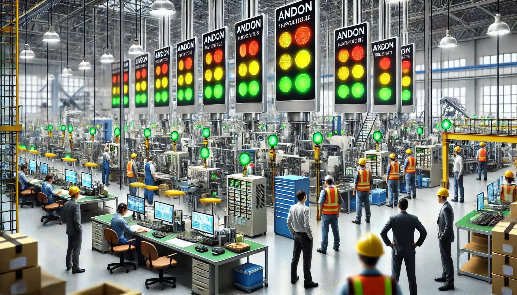 How Andon Signal Tower Lights Improve Worker Accountability	