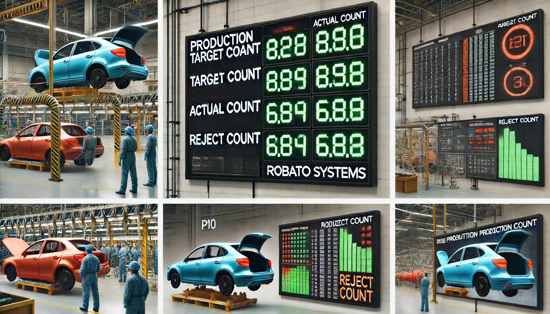 LED Counter Display Boards