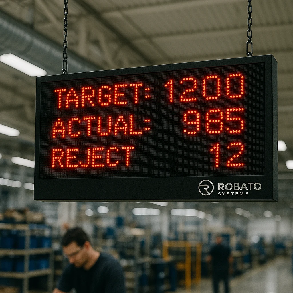 Multi-Machine Production Display